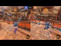 Rocket League - Splitscreen Goals and Team Goals Compilation