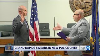 Grand Rapids swears in new police chief