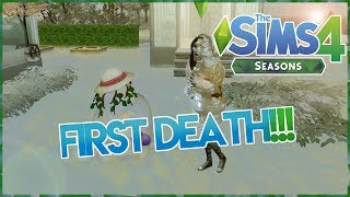 First Death on Sims 4 Seasons! | Seasons Overview