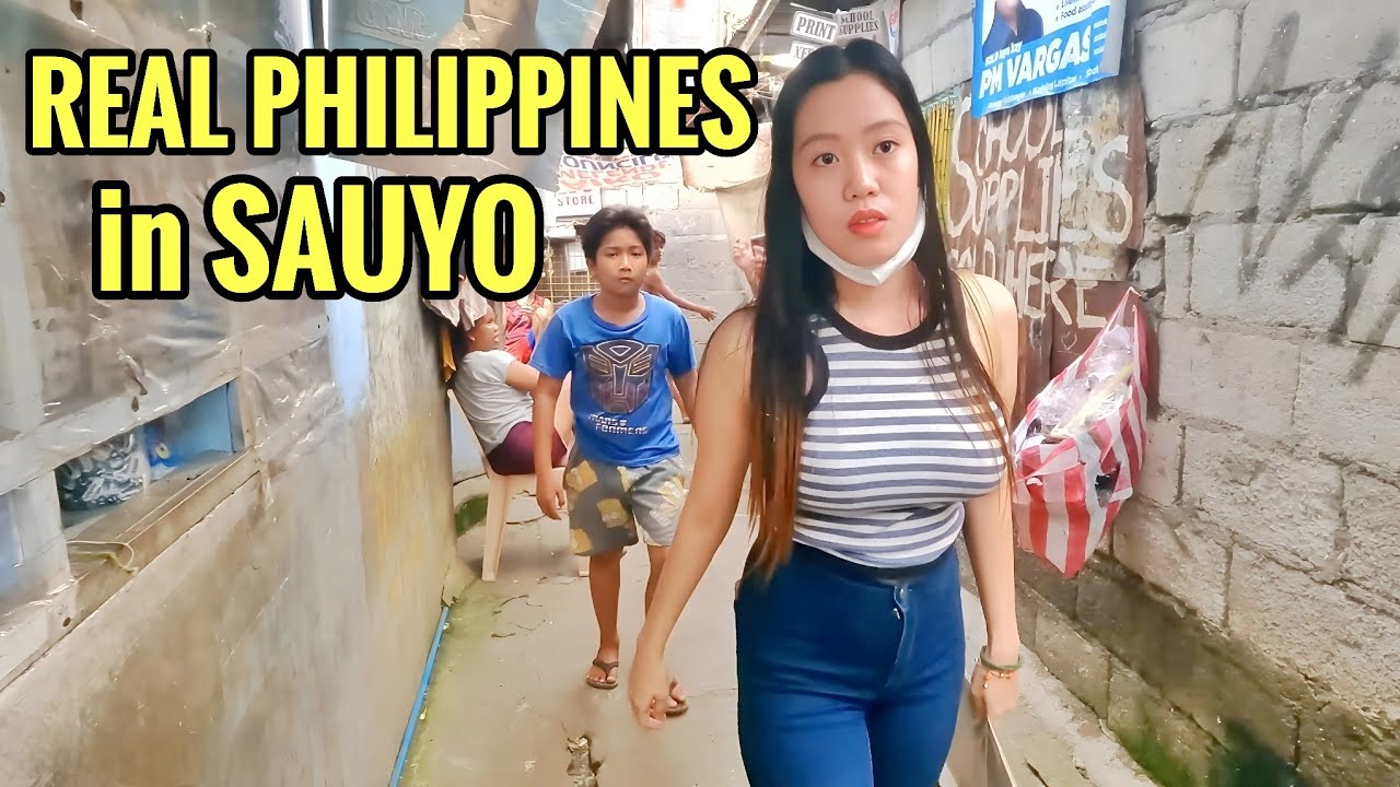PRETTIEST in SAUYO | NON-STOP HIDDEN LIFE NARROW ALLEY in SAUYO PHILIPPINES [4K HDR] 🇵🇭