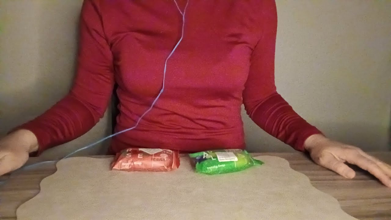 Asmr tihi govor, opisivanje proizvoda, asmr crinkle sound, soft talking