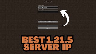 Best Minecraft 1.21.5 Server IP Address