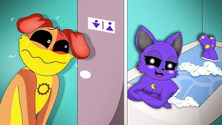 Catnap X Dogday Wc Fail | Poppy Playtime Chapter 3 Animation