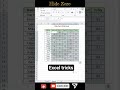 excel shortcut and short tricks #excel #excelshortcuts #excelskills #exceltricks #excelformulas