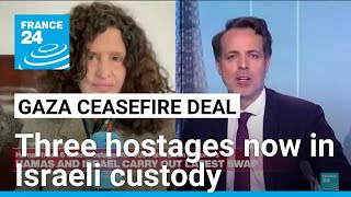 Israel will release 602 prisoners and detainees after Hamas' release of six hostages • FRANCE 24