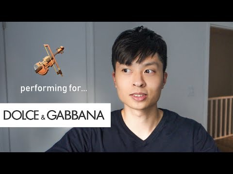 VLOG | Performing for Mr. Dolce (Dolce & Gabbana)!