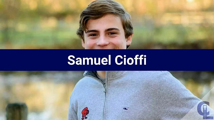 Samuel Cioffi Lacrosse Highlights | MA 2022 | Goal