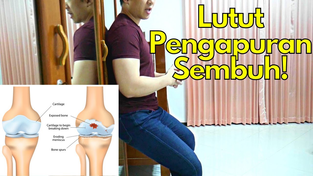 Sakit pengapuran lutut 🦵🏻: Sembuhin dengan 3 latihan rehabilitasi