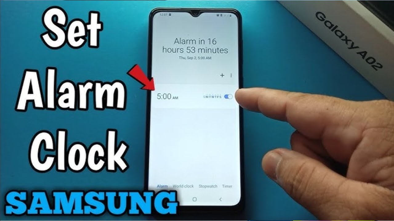 Samsung galaxy MO1 Me Alaram Kaise Lagaen how to set alarm samsung
