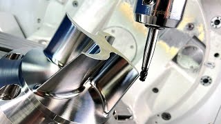 How To Machine a PERFECT Surface Finish | DVF 5000 5 Axis CNC Machine