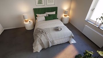 Video nội thất phòng ngủ Unreal Engine 5