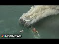 Fire heavily damages California&#39;s Oceanside Pier