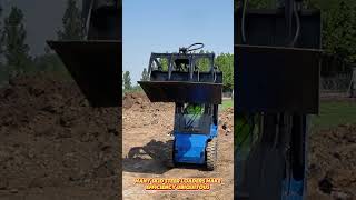 Rippa RS07 Mini Skid Steer: Compact Body, Flexible Movement, Unstoppable Power! #rippa