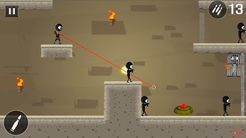 Stickman Shooter: Elite Strikeforce Walkthrough Part 1 / Android Gameplay HD