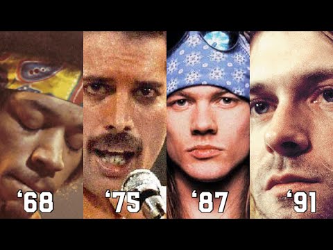 One Rock Song From Every Year For The Last 60 Years (1960-2020)