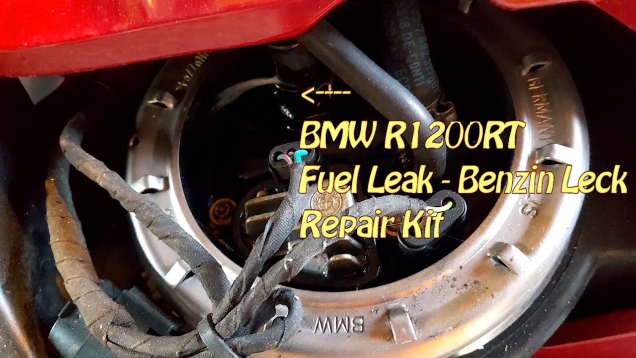 BMW R1200RT Benzinleck Schnellkupplung fuel leak quick coupling YouTube