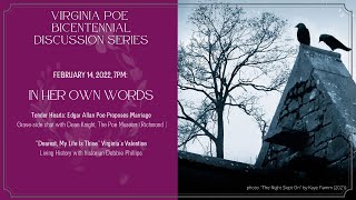 In Her Own Words: A Valentine for Edgar Allan Poe (Virginia Poe Bicentennial Preview)