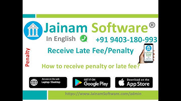How to Collect Auto Penalty & Late Fees on Loans | Jainam Software Tutorial