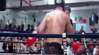 Taylor Sanford VS Almog Gabay - Muay Thai KickBoxing Match - Feb 2009 - Sampalis Kickboxing