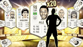 20 x Guaranteed FIFA 20 Prime Icon Packs!