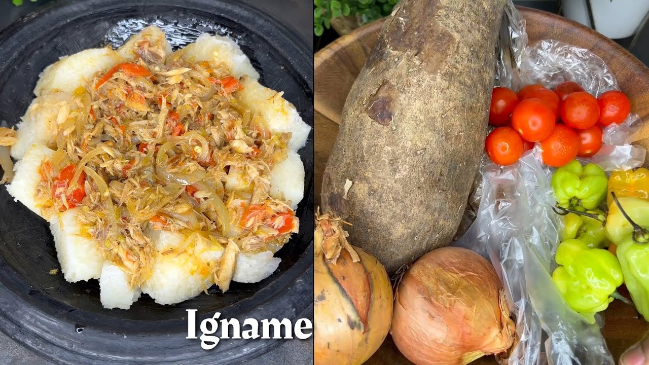 Igname bouillie, une recette de mon enfance. Merci la merci 🙏🏽 - YouTube