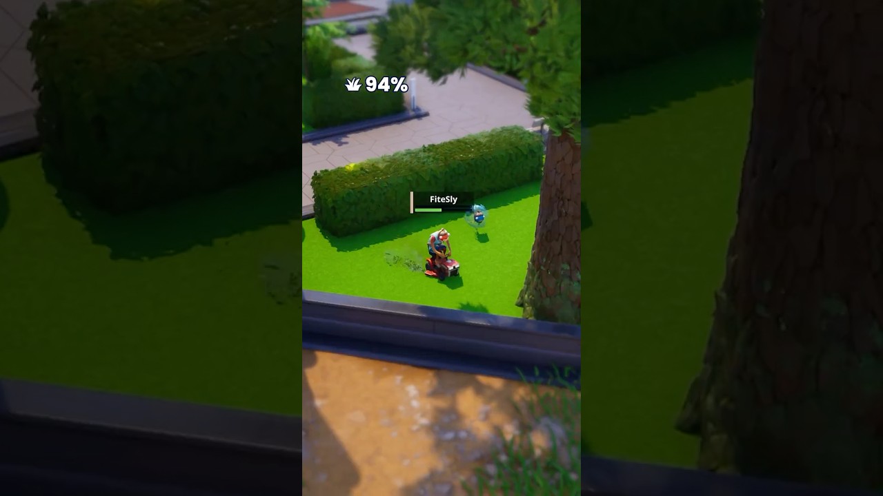 Mowing An Entire Lawn In An Unreal Ranked Match!