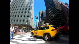 New York Street Walk  Manhattan Virtual Tour - USA Travel Video