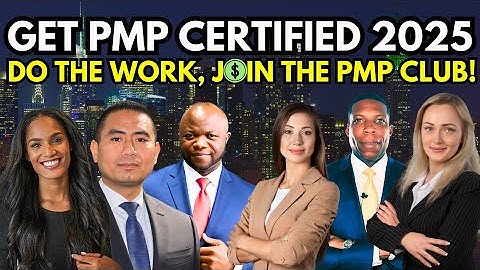 Get PMP Certified in 2025!  (8 Hour Mini-Bootcamp)