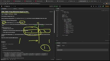 Leetcode easy problem 3354. Make Array Elements Equal to Zero | devops python practice