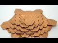 Origami Spread Hex Tessellation (Eric Gjerde) - normal speed collapsing