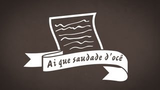 Scracho - Ai Que Saudade D'ocê (O Mundo Até Aqui) chords