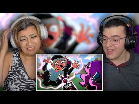 deixei o minecraft mais difícil pro meu amigo sem ele saber [@SaikoJoga] *REACT*