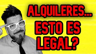 Como celebrar un CONTRATO DE ALQUILER LEGAL por un plazo menor a 3 años - Ley de Alquileres