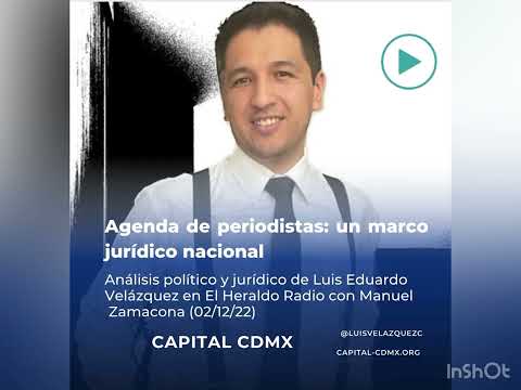 Agenda de periodistas: un marco jurídico nacional