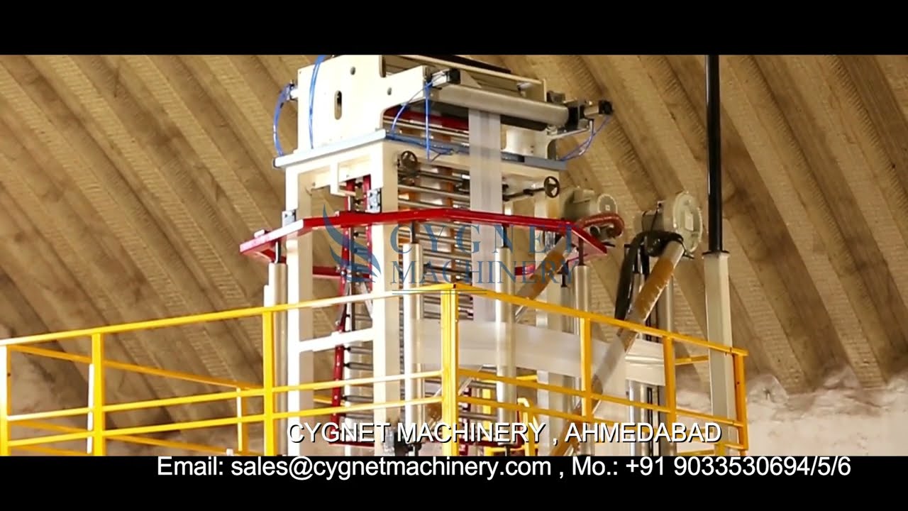 ABA Two Layer Blown Film Extrusions Machine