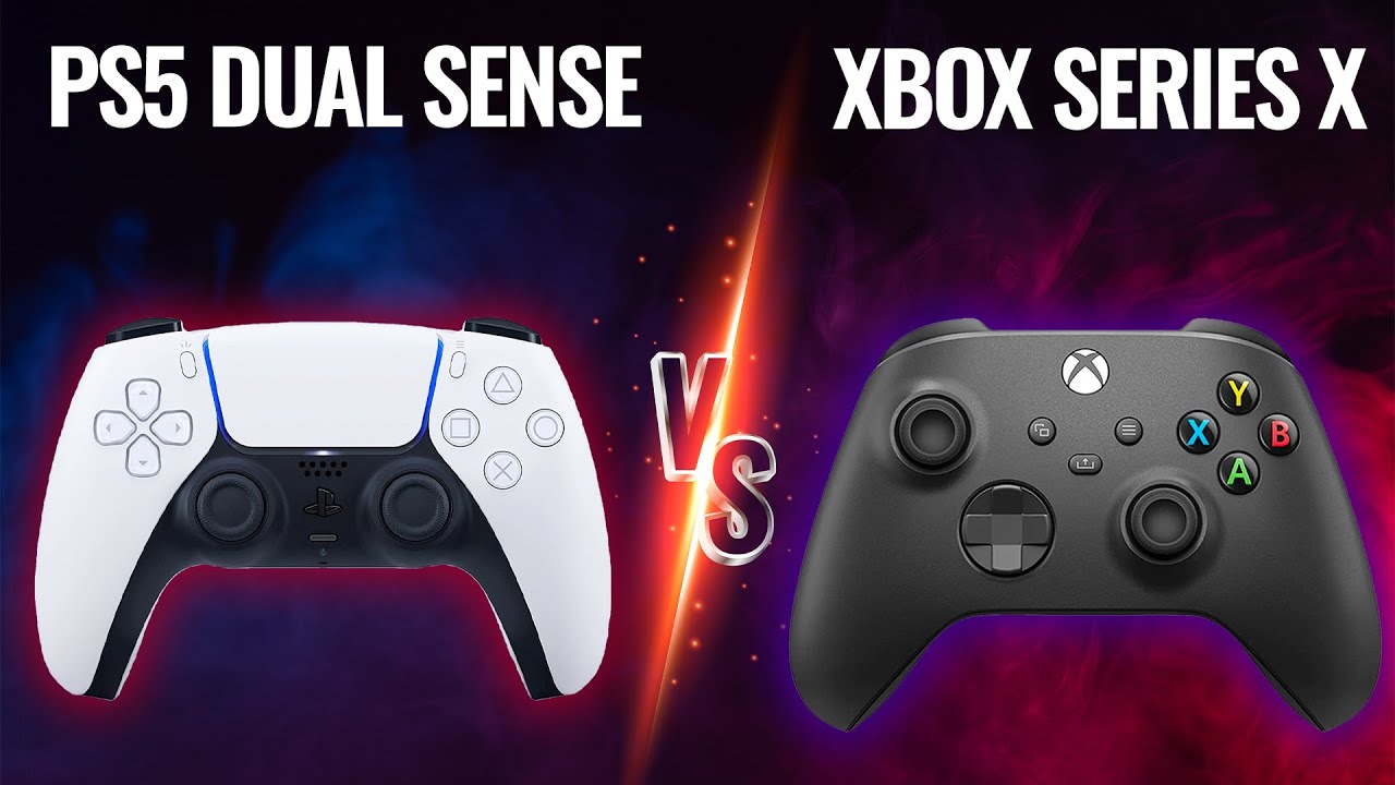 PS5 DualSense VS Xbox Series X Controller YouTube