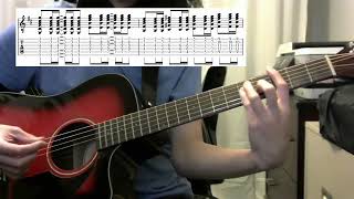 Video thumbnail of "[UPDATED] Duvet - bôa - guitar tutorial (strumming/chords)"