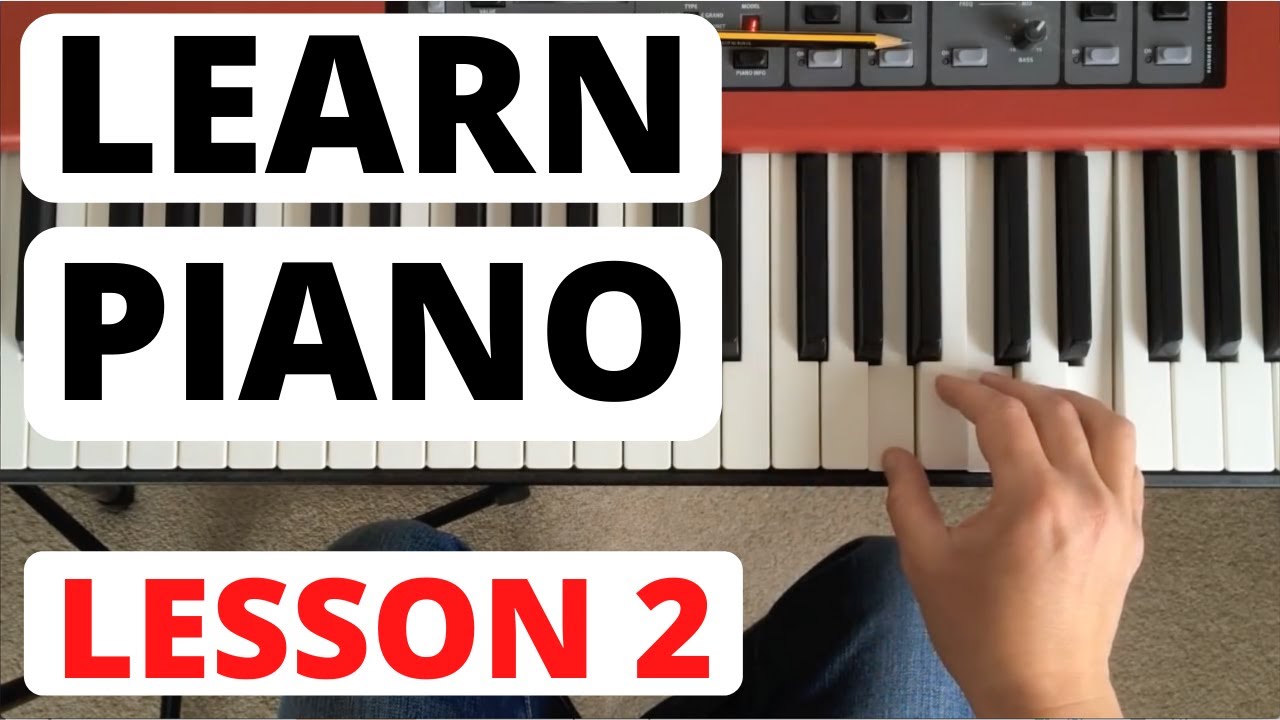 Piano for Beginners, Lesson 2 || Starting to Read Music - YouTube