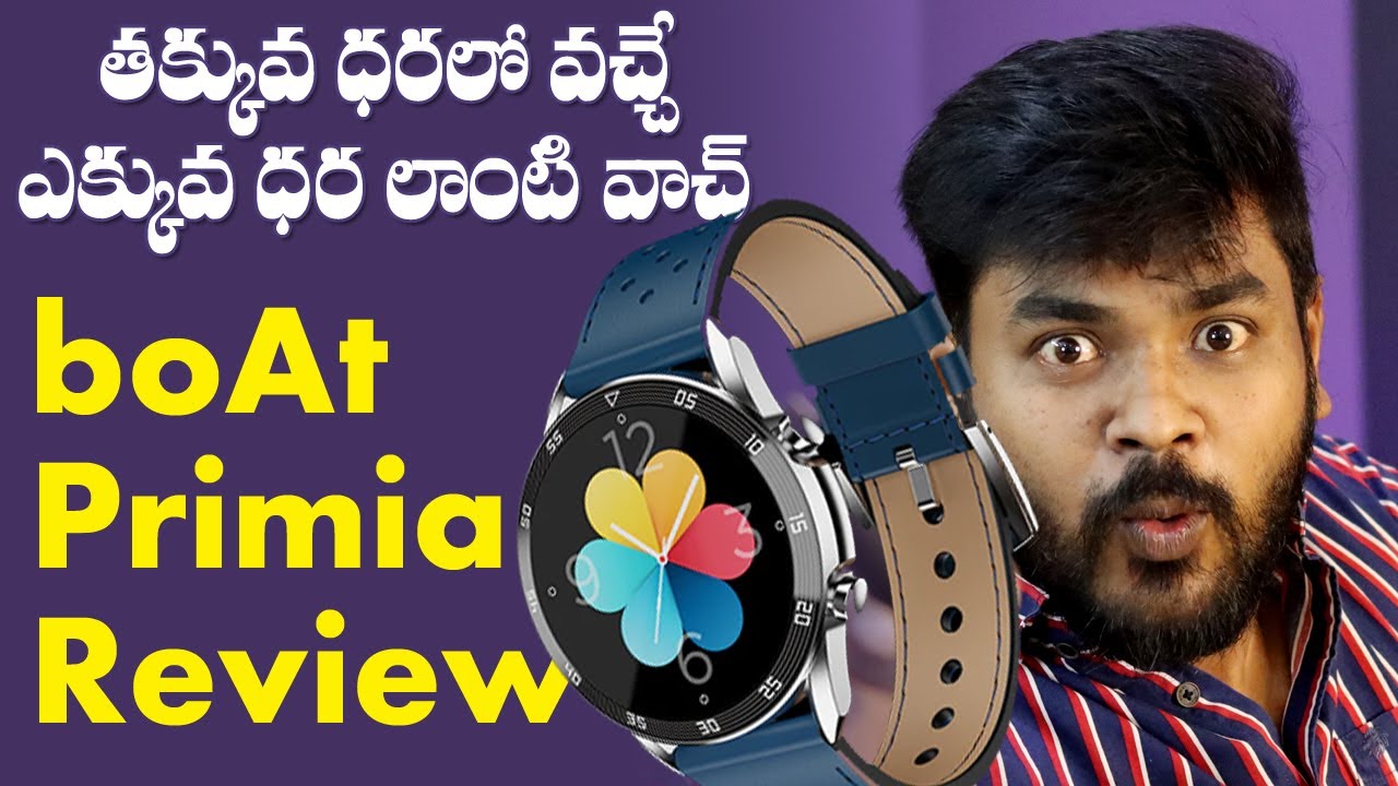 boAt Watch Primia Review 🔥 AMOLED & Calling Smartwatch YouTube