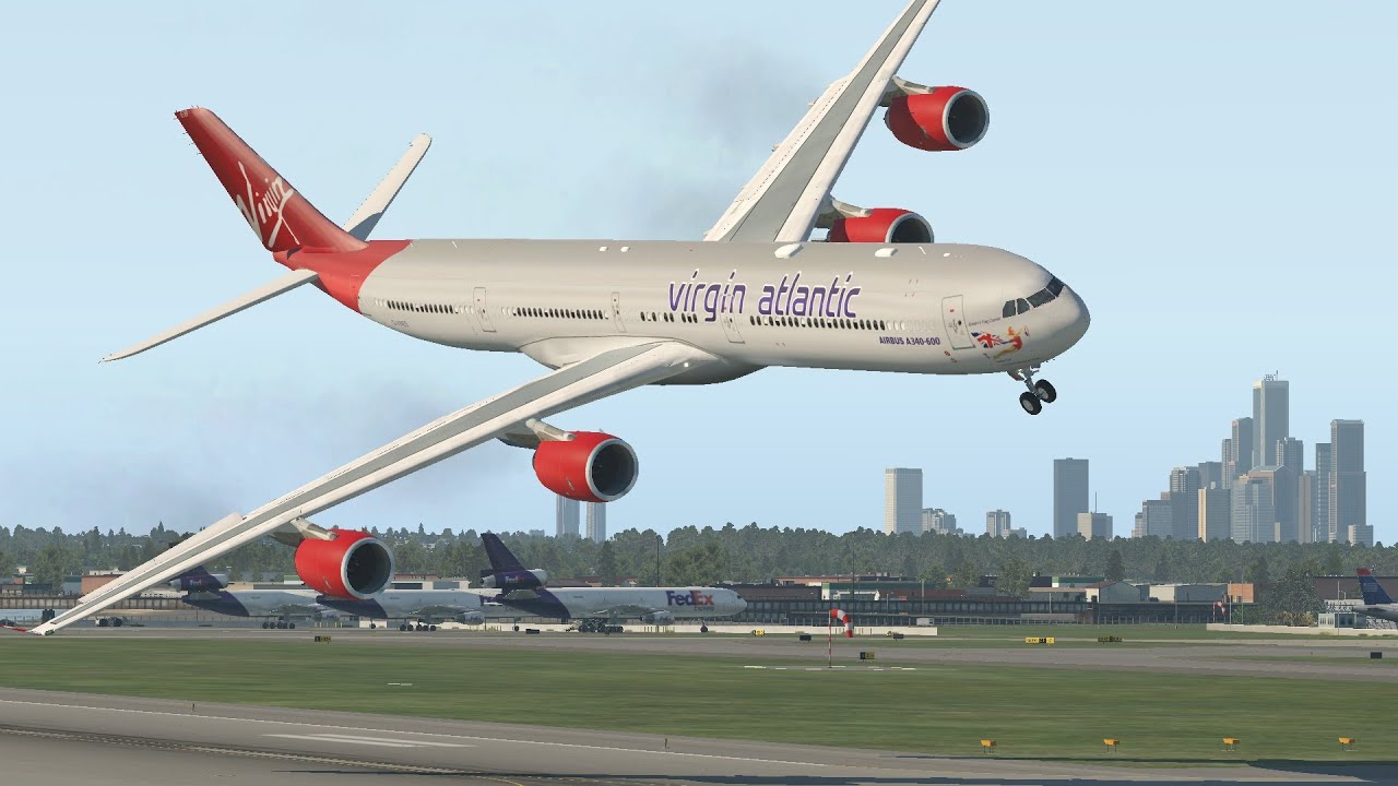 Rear Landing gear stuck and pilot lands with full speed make plane