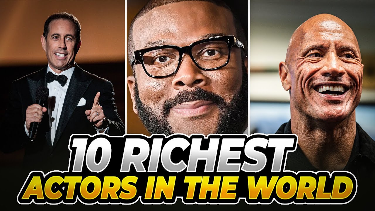 Mer Med Riches Top 10 Richest Actors in the World (2025 Edition) - YouTube