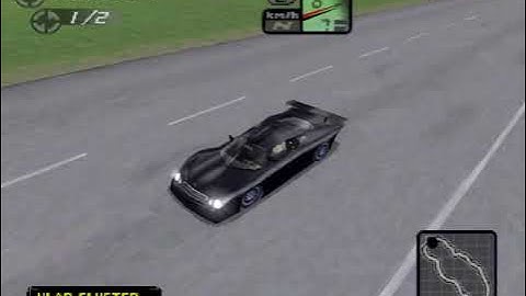 Mercedes CLK GTR NFS 4 Lap time