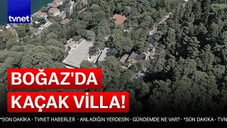 Vaniköyde Ormanlık Alan Içinde Boğaz Manzaralı Kaçak Villa