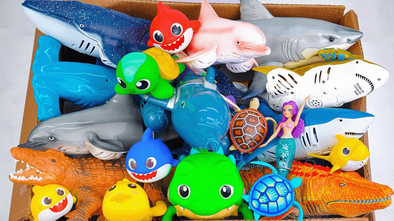 Satisfying Unboxing Zuru Robo Alive Aquarium & Robo Fishing Tank & RC Whale Playset ReviewToys