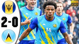 Barbados vs Saint Lucia 2-0 Resumen Y Goles COMPLETO 🔥 CONCACAF Nations League 2026 HD
