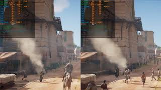 Тест температур i7-4870HQ Сток VS OC @4376 в игре AC Origins