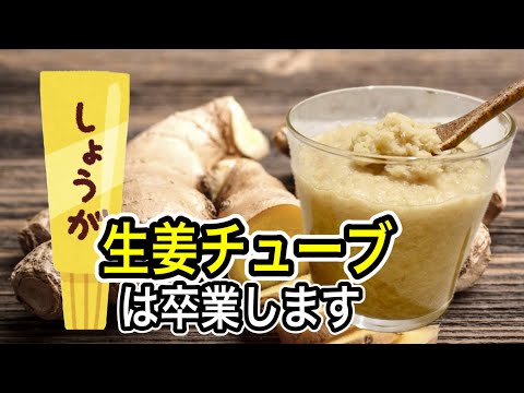 【おろし生姜の長期保存】驚き！生姜を皮ごとおろすだけ！万能・発酵生姜の作り方！もう生姜チューブは使いません