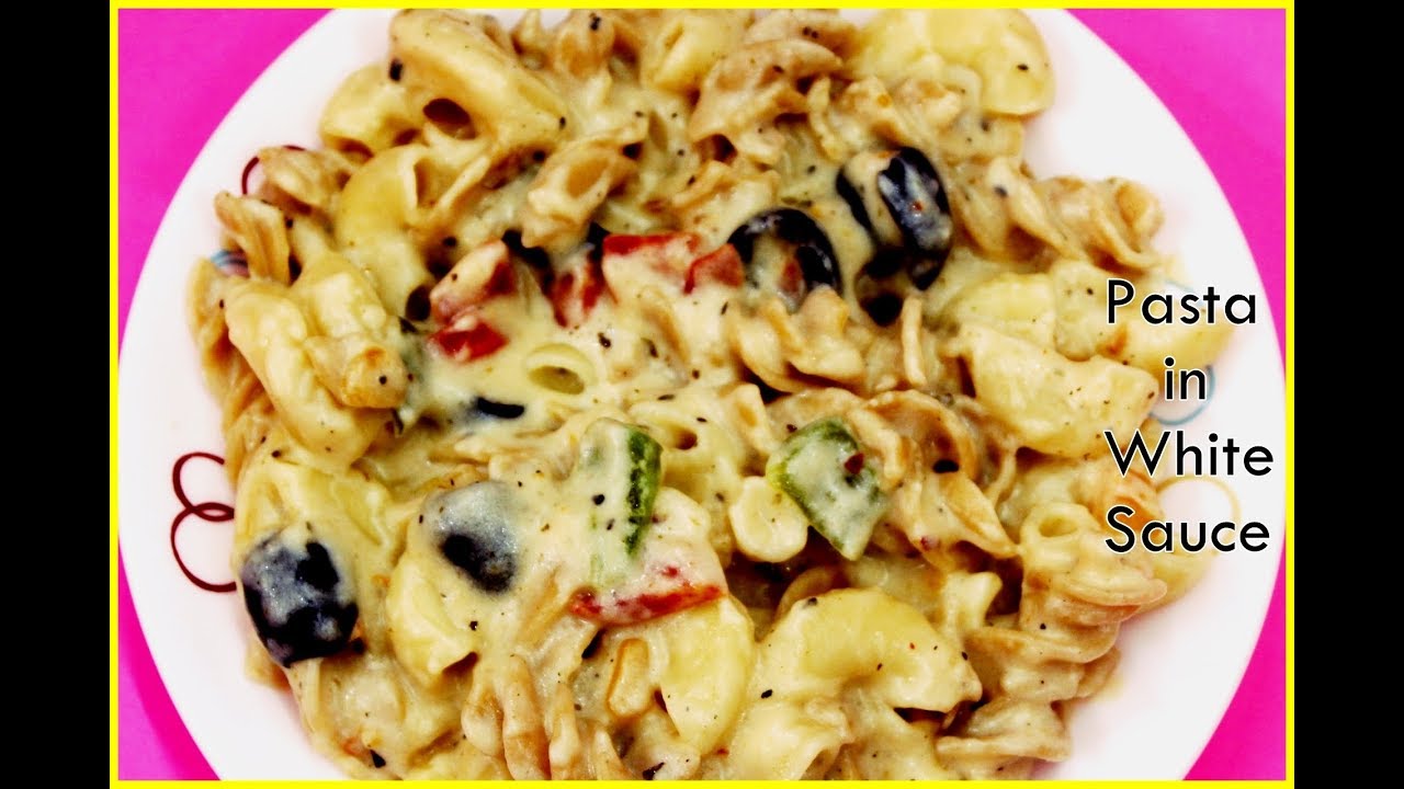 White Sauce Pasta Recipe How to make Pasta in white sauce in 5 min
