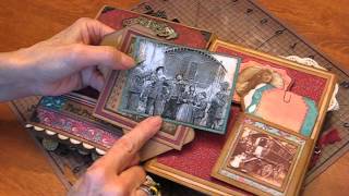 Vintage GYPSY Journal - filled with music, quotes and photos.