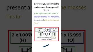 How You Determine The Molar Mass Of A Compound